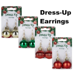 Christmas Earings, 6cm